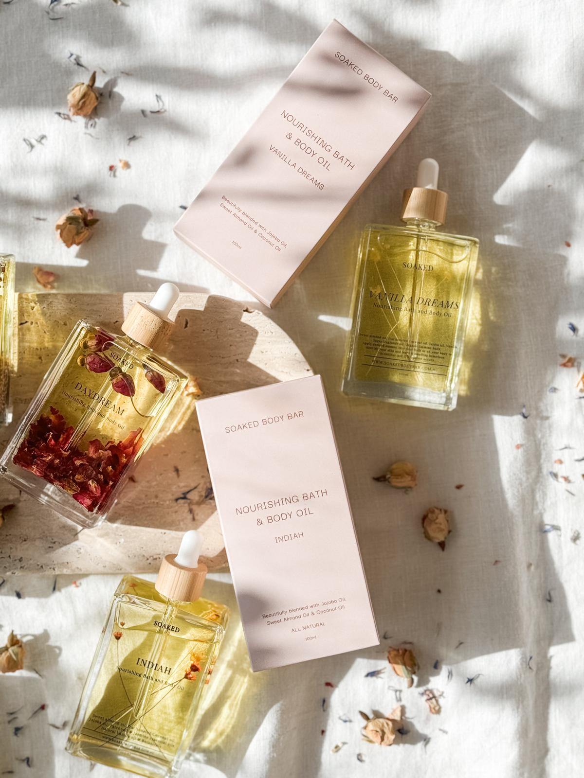 Nourishing Bath and Body Oils 100mls