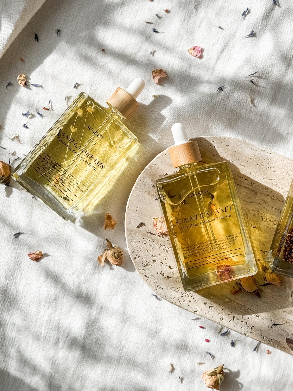 Nourishing Bath and Body Oils 100mls