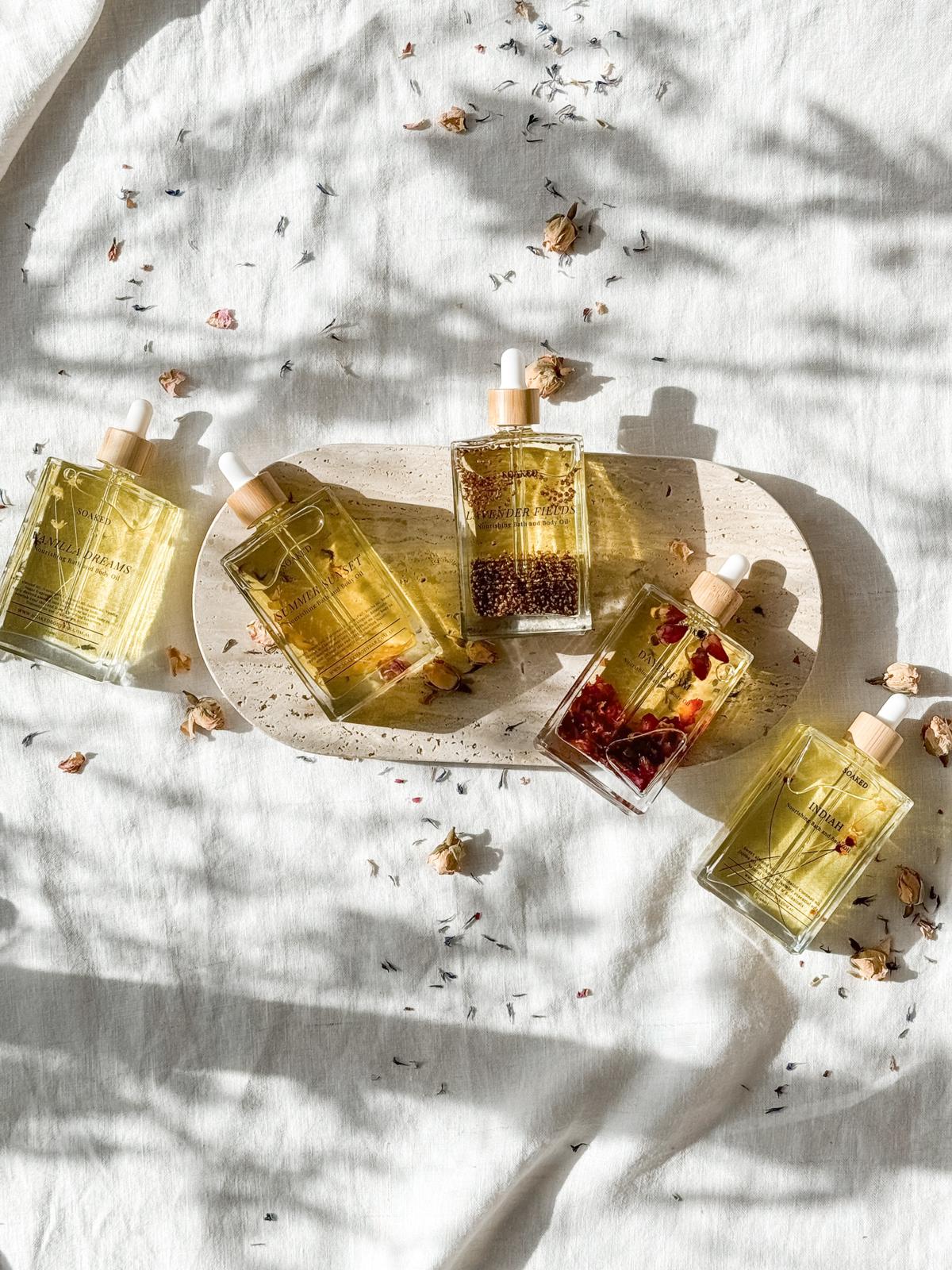 Nourishing Bath and Body Oils 100mls