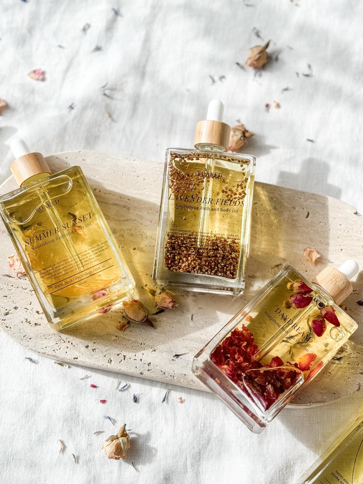 Nourishing Bath and Body Oils 100mls