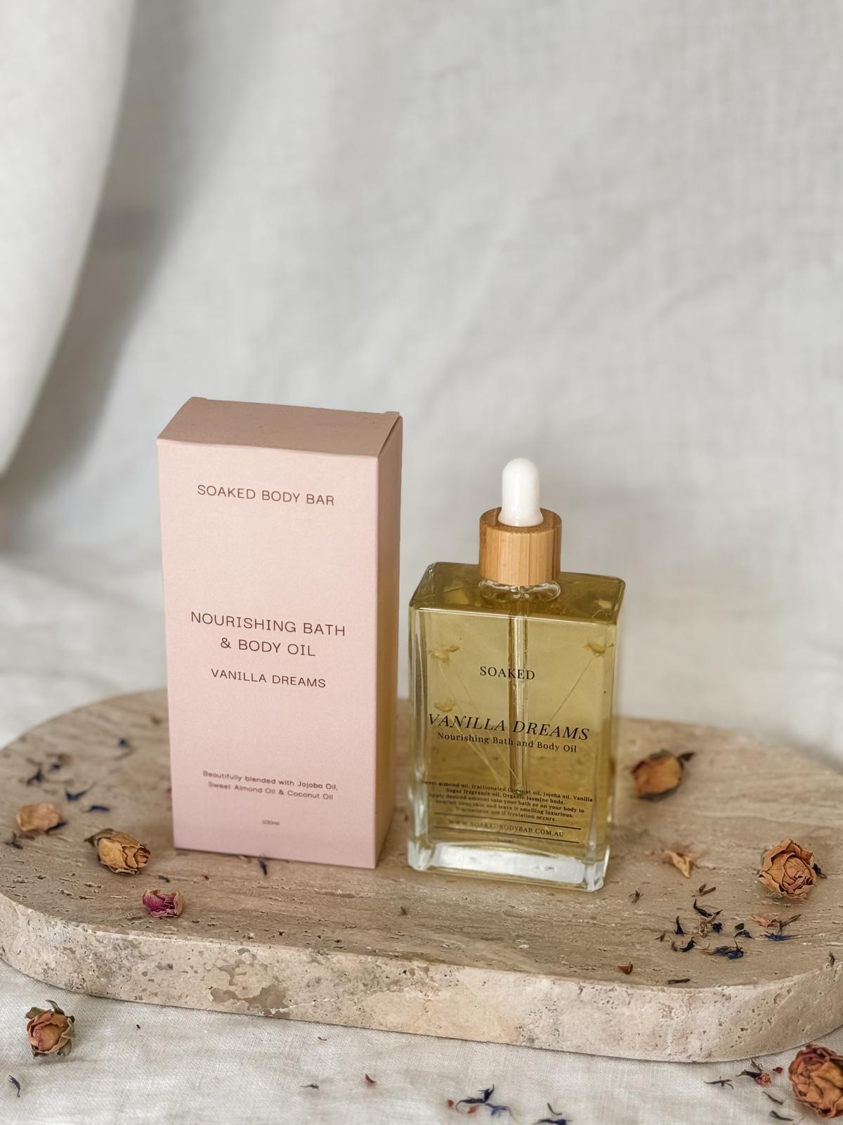 Nourishing Bath and Body Oils 100mls