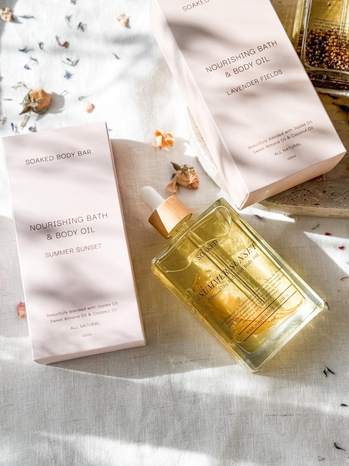 Nourishing Bath and Body Oils 100mls