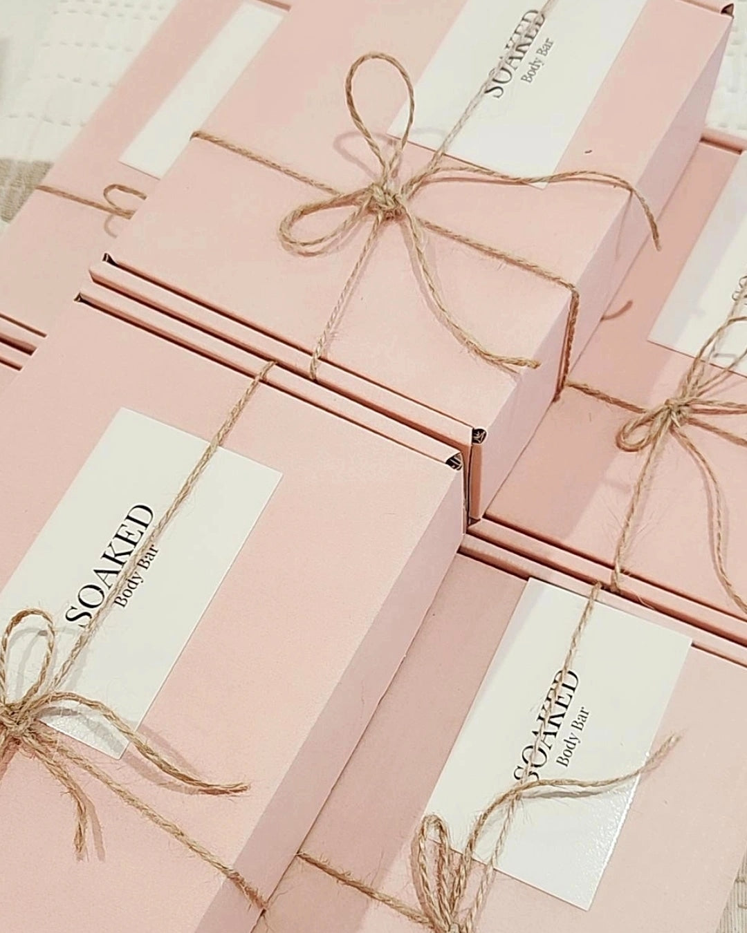 Customised gift boxing